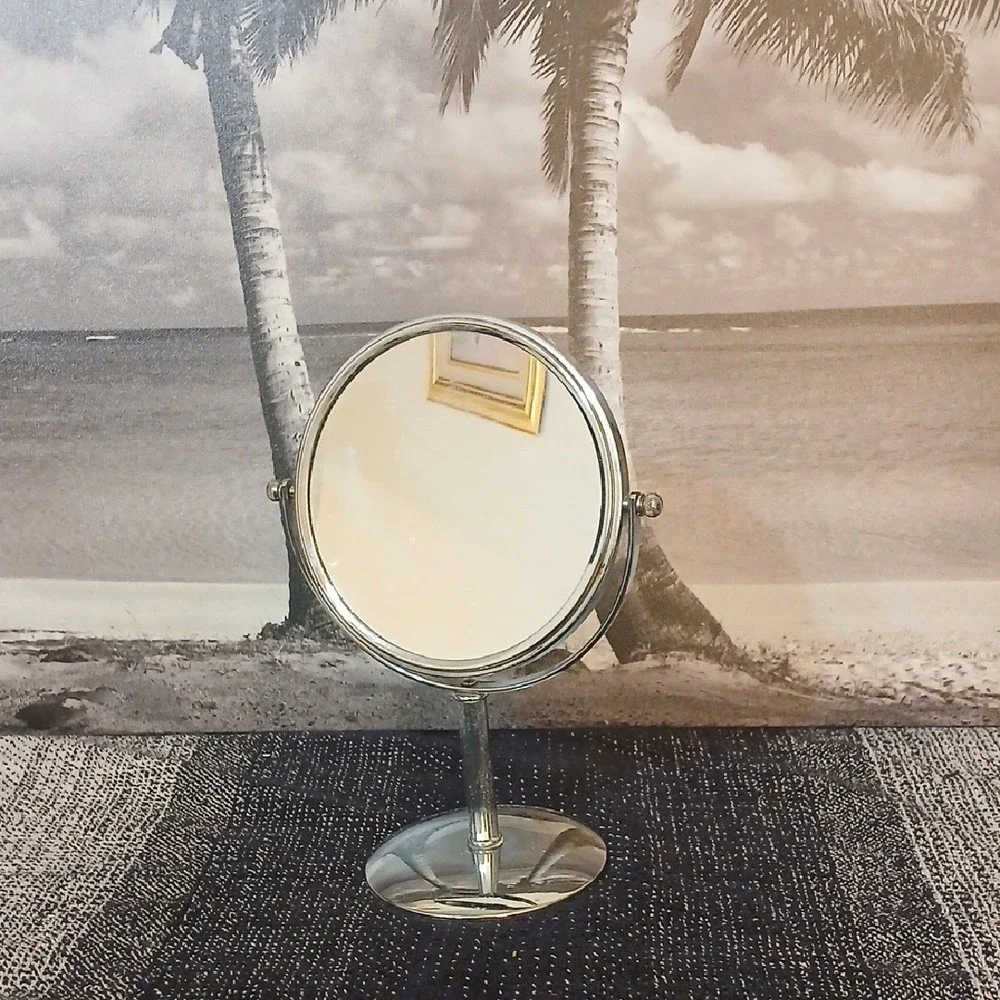 Make Offer! Sleek Silver Vanity Mirror for Bath